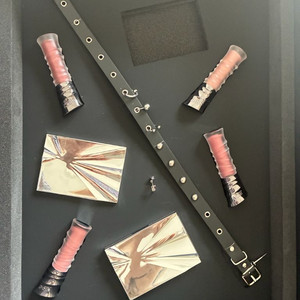 리스키뷰티 RISKY 섀도우 팔레트와 립 블러쉬드 세트