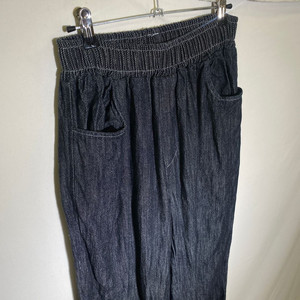 FREE)바이어텐션 허리밴딩 청바지 데님