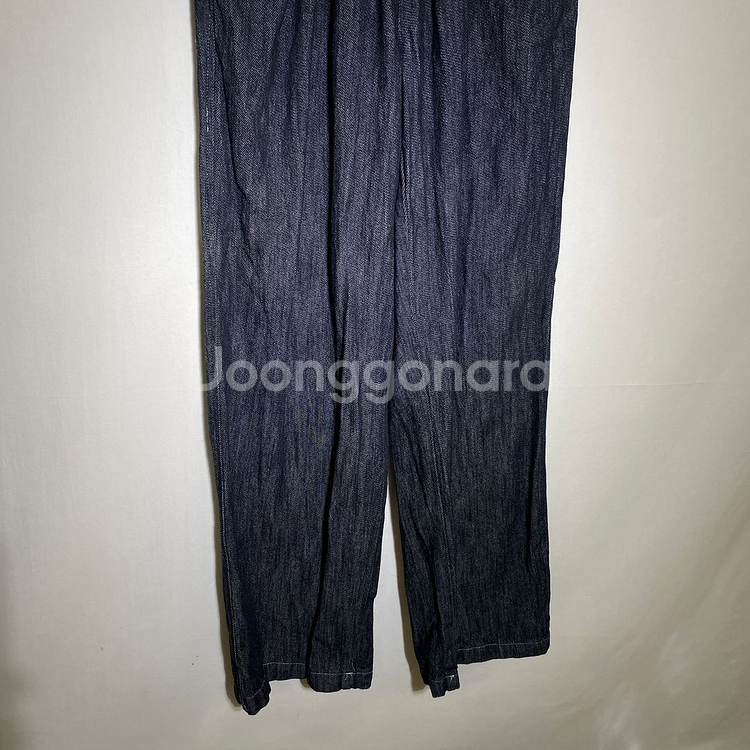 FREE)바이어텐션 허리밴딩 청바지 데님--2