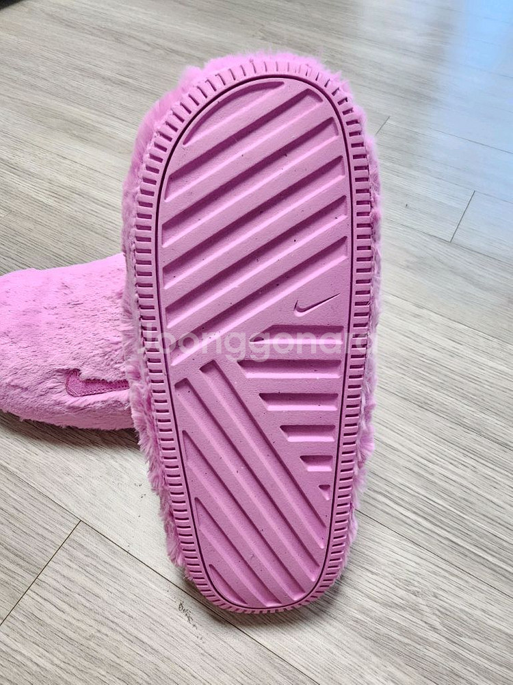 새상품)나이키 털슬리퍼 260mm--4