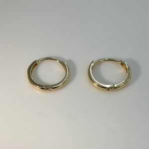 14k 기본링 귀걸이