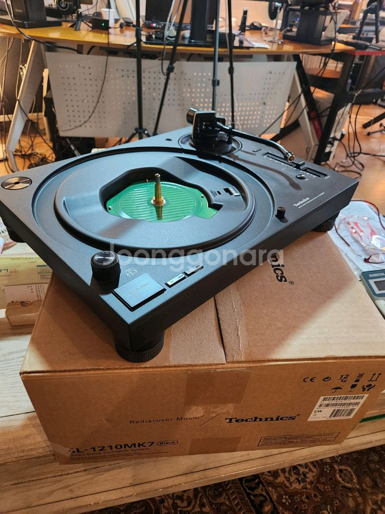 테크닉스 sl 1200mk7-k 턴테이블--3
