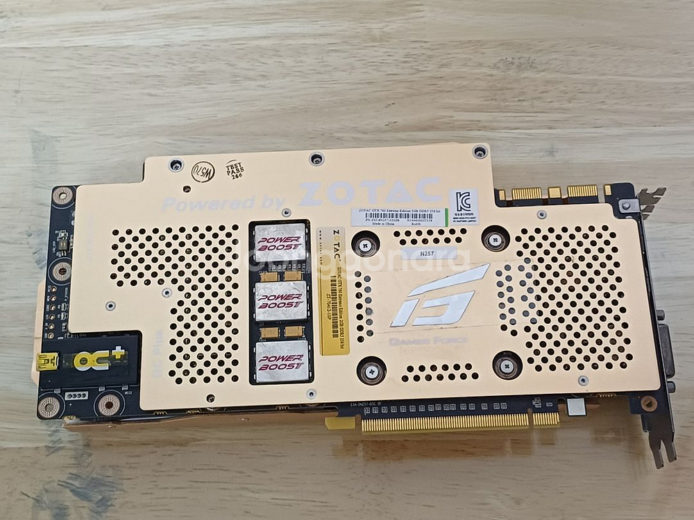 <부품용> 조텍 GTX760 익스트림 에디션--1