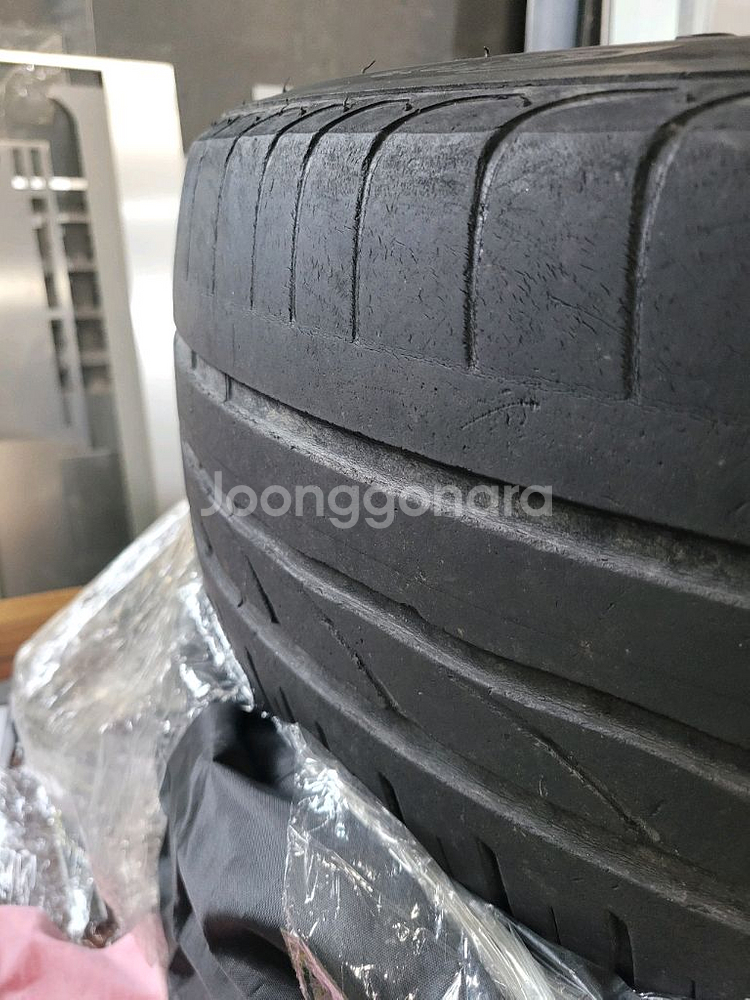 BMW 순정 F바디 17인치 휠 타이어 4개세트--4