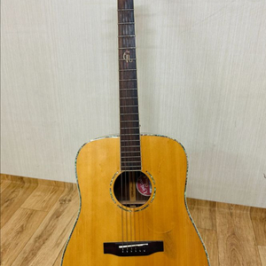 Log 기타 Hebron D5 픽업기타 Lips of