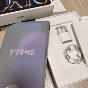 아이패드 프로, M4, 11인치, 256GB, 셀룰러,