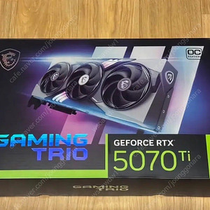 MSI RTX5070TI 게이밍 트리오 16GB