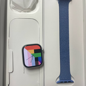 애플워치10 42mm 실버 신품급 25.7 구매