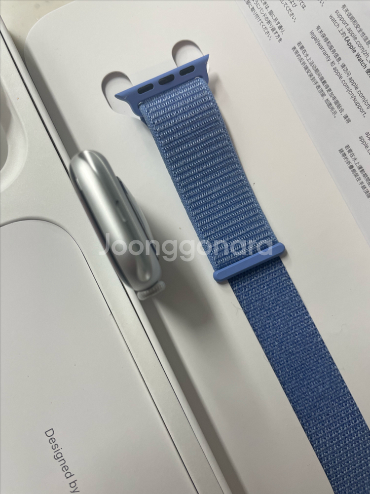 애플워치10 42mm 실버 신품급 25.7 구매--5