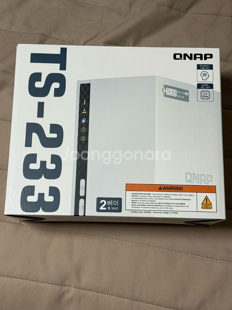 [미개봉 새제품] QNAP 큐냅 TS-233 NAS 2--0