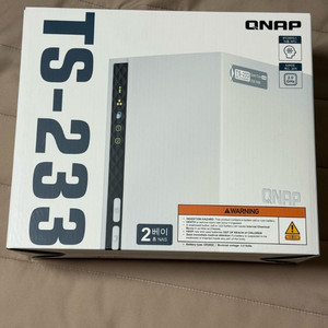 [미개봉 새제품] QNAP 큐냅 TS-233 NAS 2