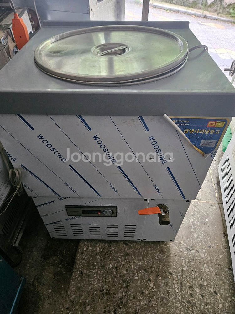 우성 원형 사리냉각기 사리냉장고 올스텐 60L--0