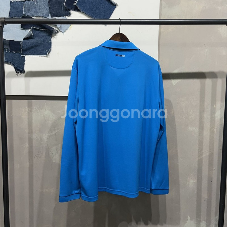 (115) 아디다스 골프 기능성 빅사이즈 긴팔 카라 티--4