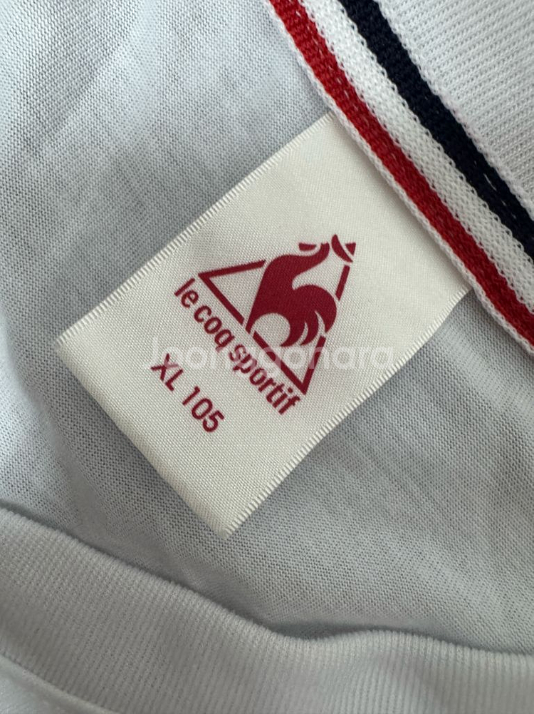 르꼬끄 스포르티브 기능성 화이트 반팔 티셔츠 XL--2