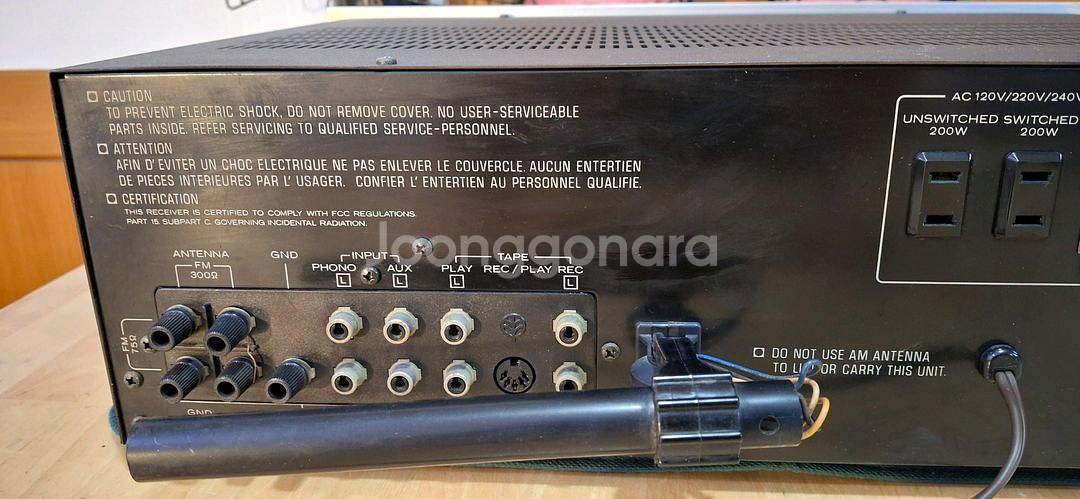KENWOOD KR-4070 AMP japan--6