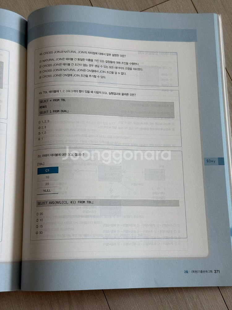 SQLD 2025 최신판 교재--7