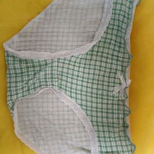 여자 속옷 체크무늬 (중고상품)