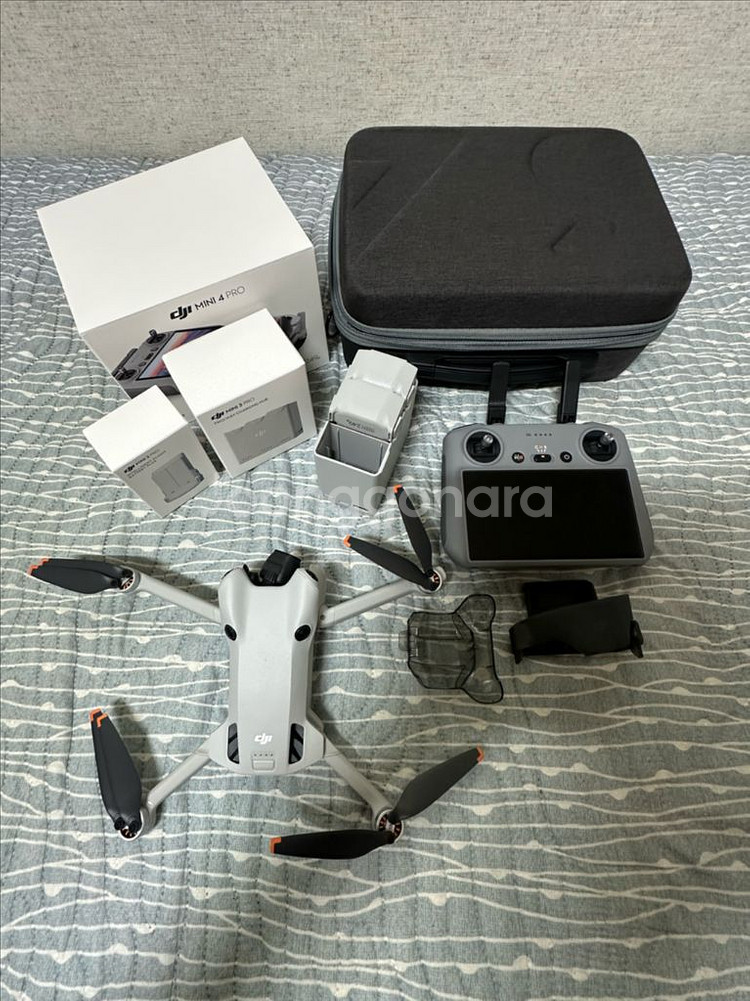 Dji 미니 4프로 rc2 배터리 2개 + 케어--0