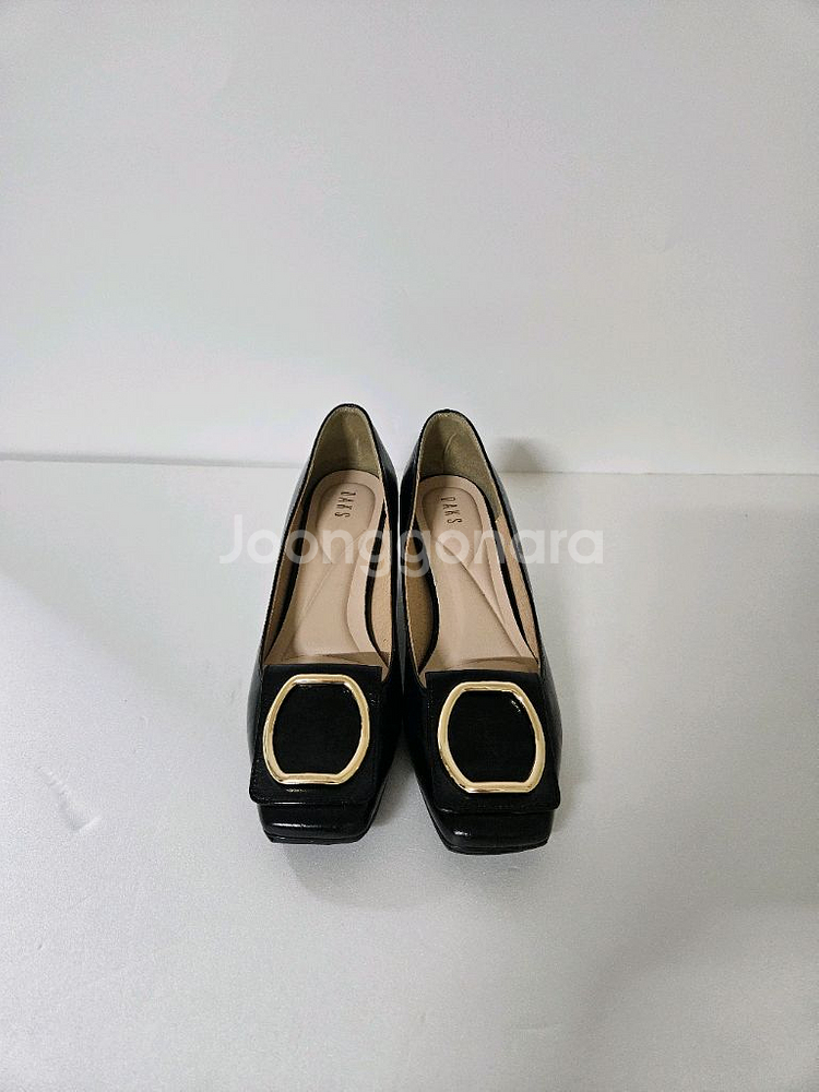 240)닥스여성 구두 스퀘어 원포인트 펌프스 5cm--0