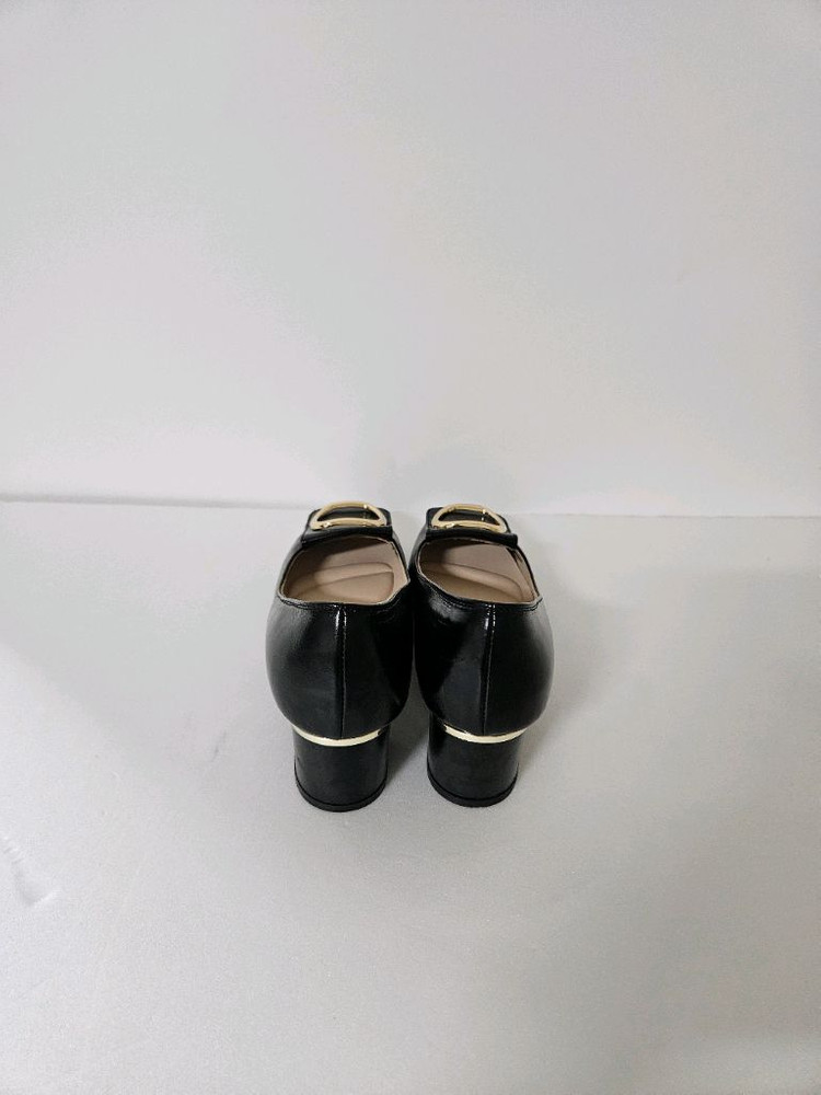 240)닥스여성 구두 스퀘어 원포인트 펌프스 5cm 이미지