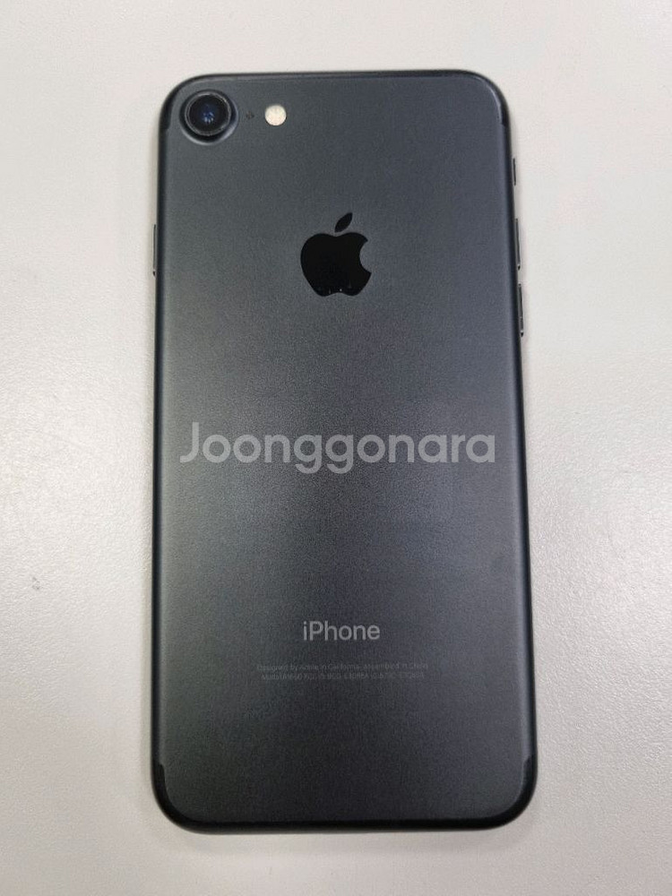 [배터리100%/카메라무음]아이폰7 128gb 매트블랙--2