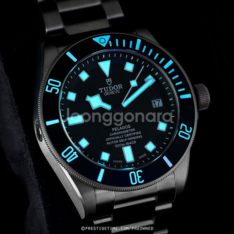 튜더 펠라고스 티타늄 데이트 42mm 블랙--1