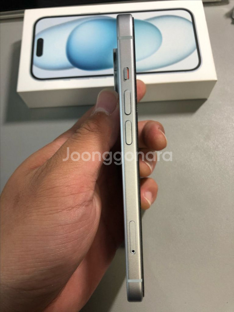 (급매)아이폰15 블루 128g 판매합니다.--2