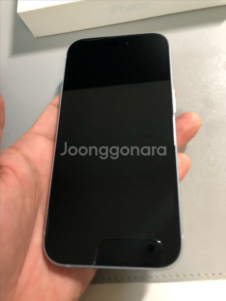 (급매)아이폰15 블루 128g 판매합니다.--6