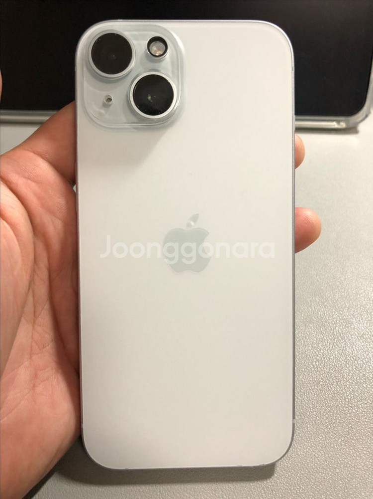 (급매)아이폰15 블루 128g 판매합니다.--13