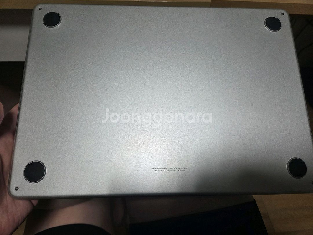 맥북에어 M2 13인치 8G램 256G S급 풀박스--4