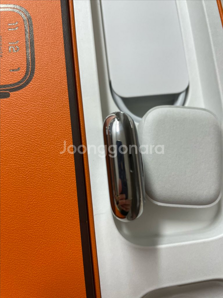 애플워치8에르메스 실버 41mm SS급--3