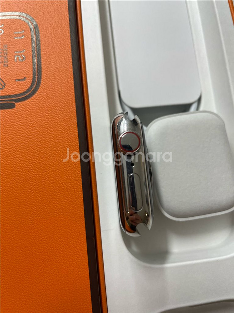 애플워치8에르메스 실버 41mm SS급--2