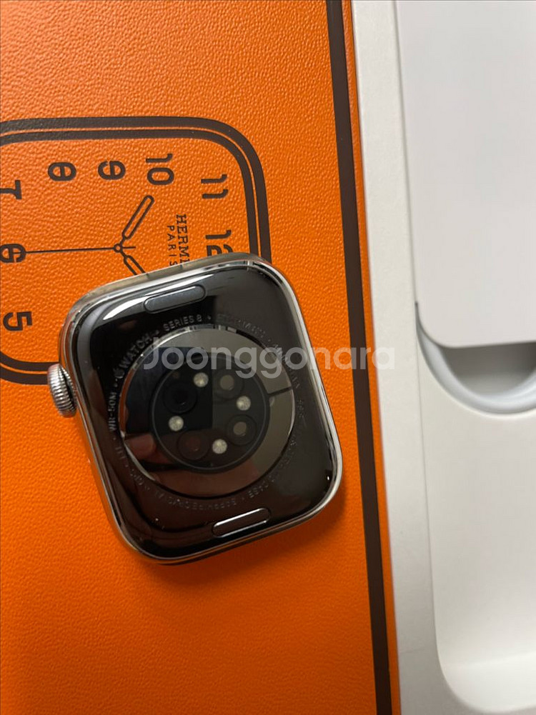 애플워치8에르메스 실버 41mm SS급--1