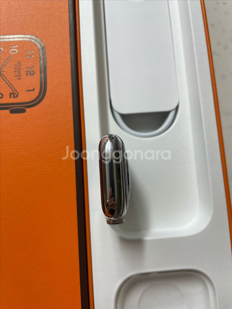 애플워치8에르메스 실버 41mm SS급--5