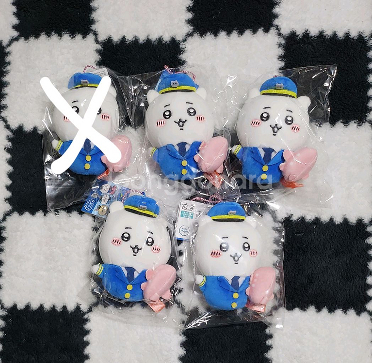 치이카와 공항 마스코트 인형 키링--0