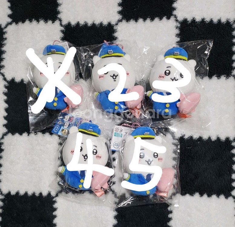 치이카와 공항 마스코트 인형 키링--1