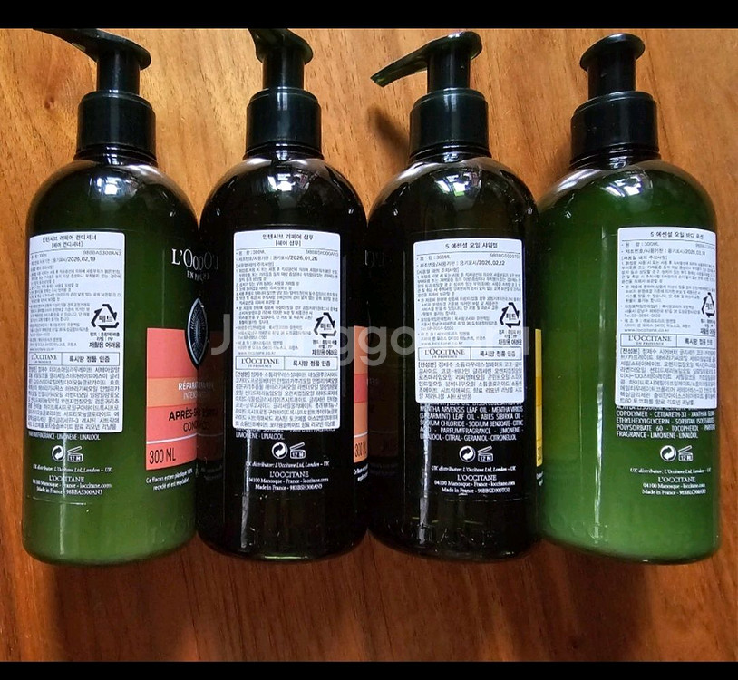 록씨땅 샴푸 컨디셔너 샤워젤 바디로션 300ml--2