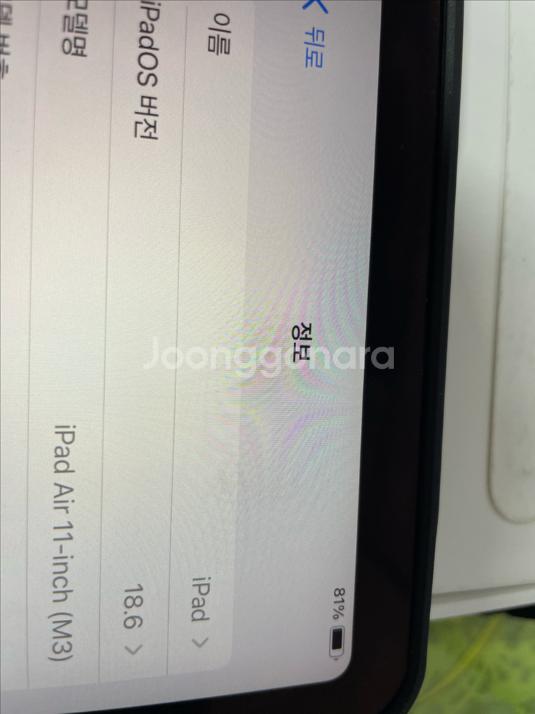 아이패드 에어 m3 11인치 256 셀룰러 애케플--3