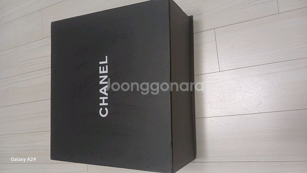CHANEL 샤넬 블랙 자석형 대형 박스(사이즈 사진참--4