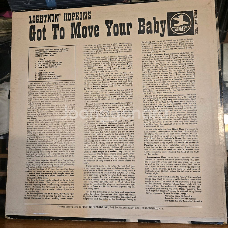 Lightnin Hopkins.got to move--1