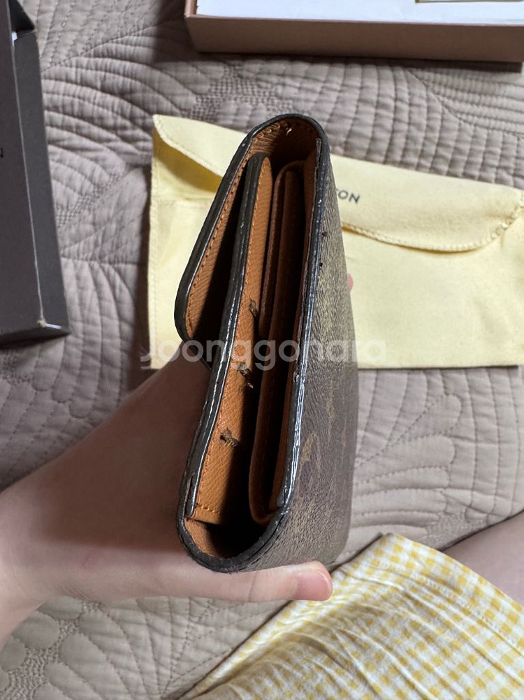 루이비통 장지갑(정품x)--3