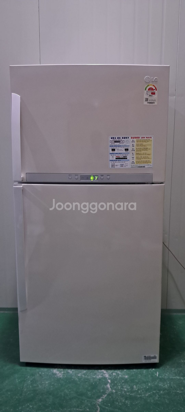 1555 엘지 572L 2도어냉장고(화이트)--0