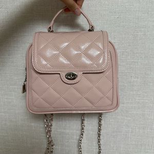카디널레드 투아트백 뮤트핑크