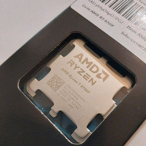(택포)AMD 라이젠7 8700F 미개봉 신품