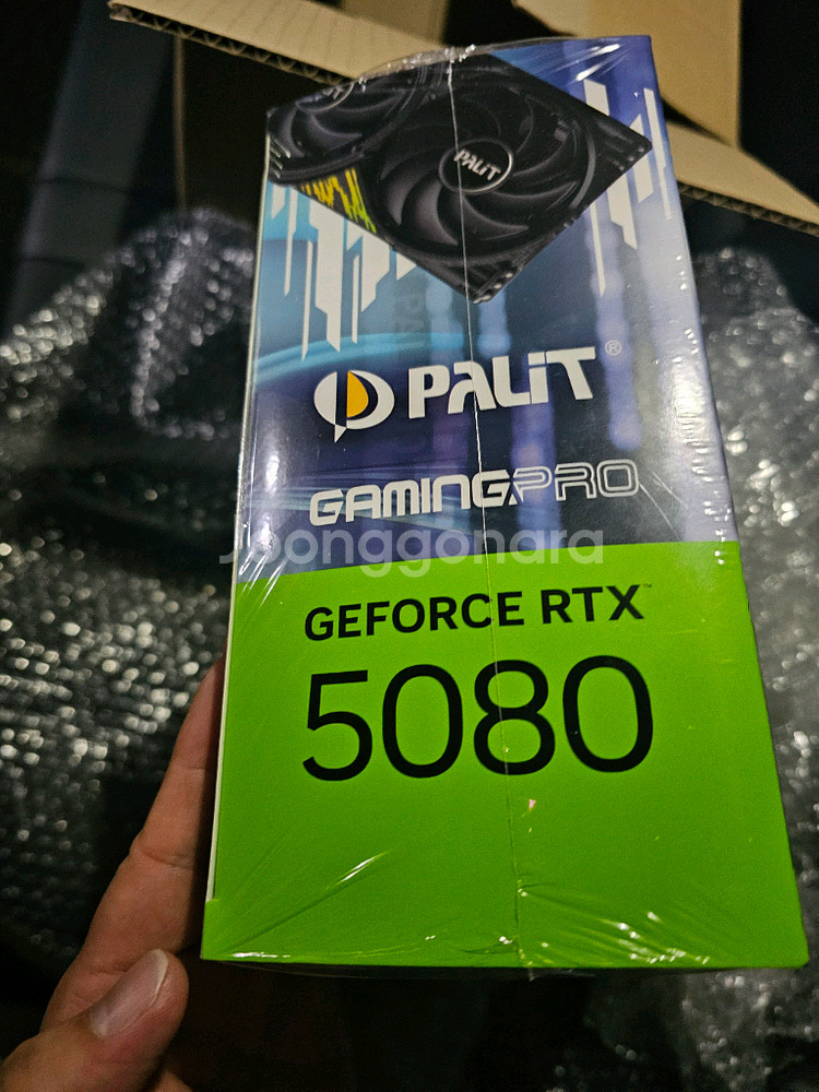 PALIT RTX 5080 GAMINGPRO 미개봉--4