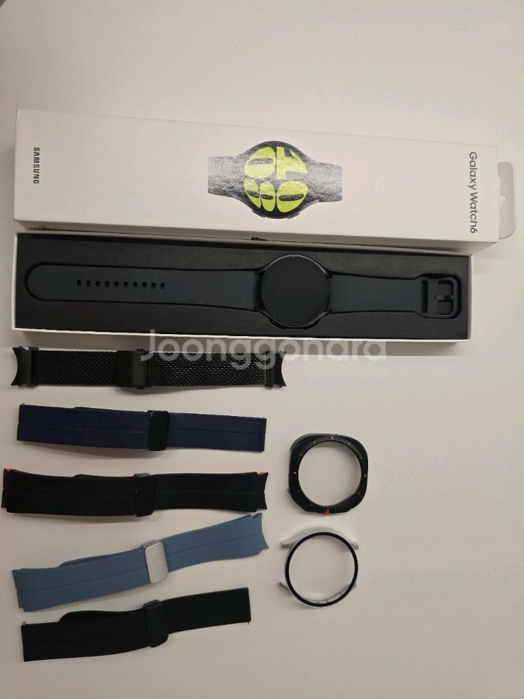 갤럭시워치6 44mm 블랙 LTE 풀박스--0