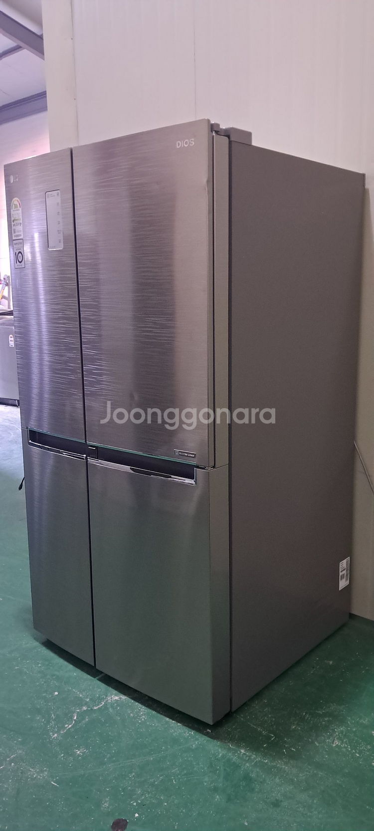 1570 엘지디오스 825L 2도어양문형냉장고(메탈)--2