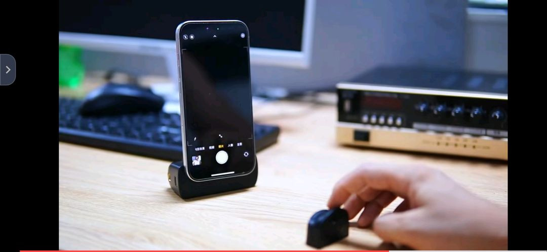 맥세이프 마그네틱 스마트폰 핸드그립 거치대 셀카 라이--5