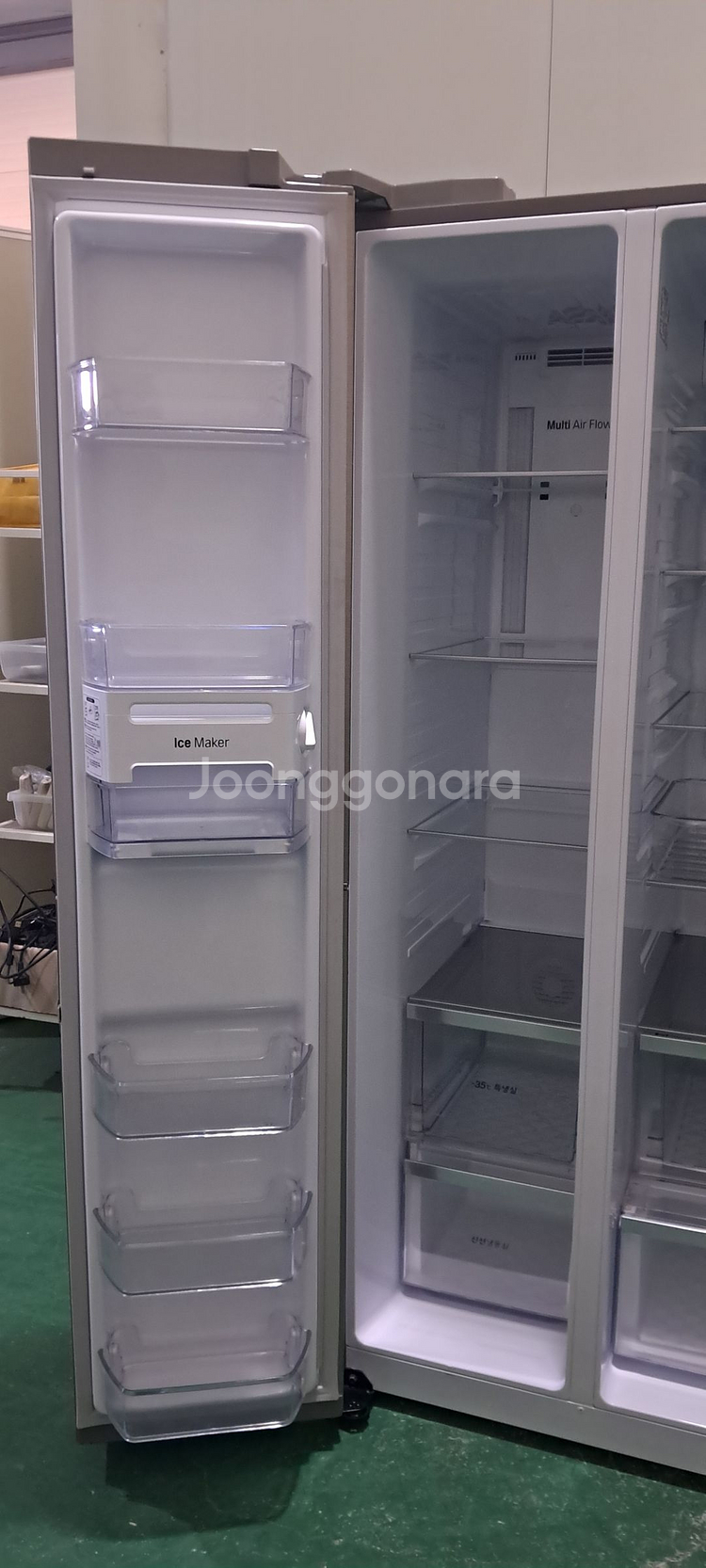 1570 엘지디오스 825L 2도어양문형냉장고(메탈)--5
