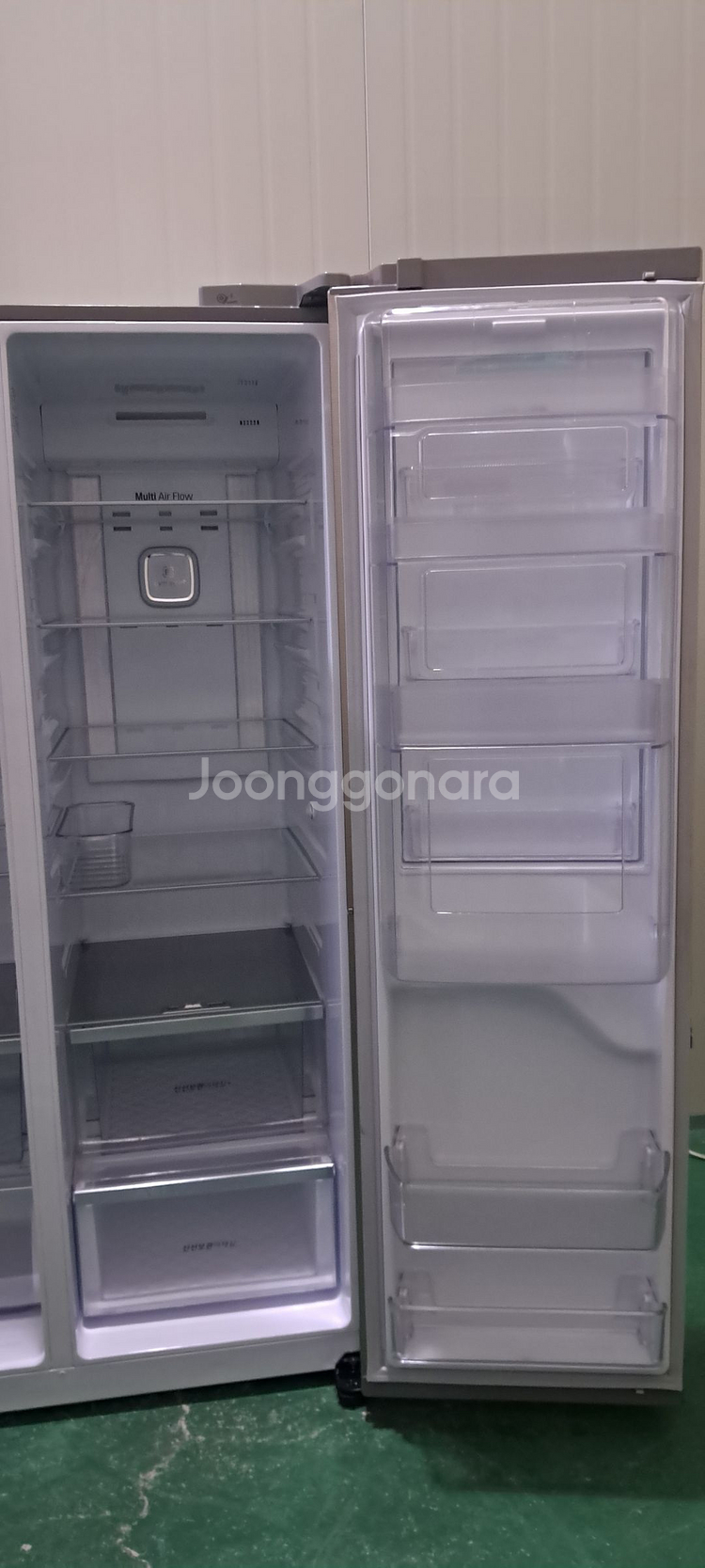 1570 엘지디오스 825L 2도어양문형냉장고(메탈)--6